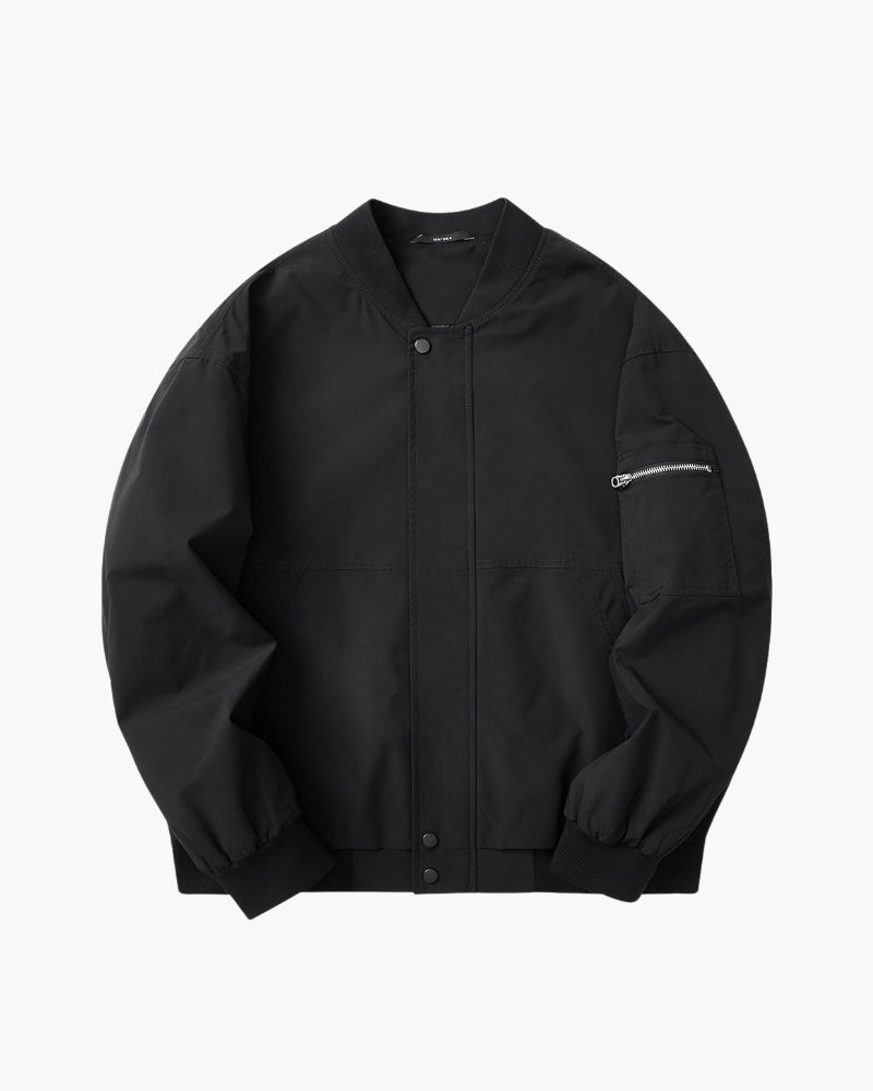 Minimalist Bomber Jacket - Brooksfor