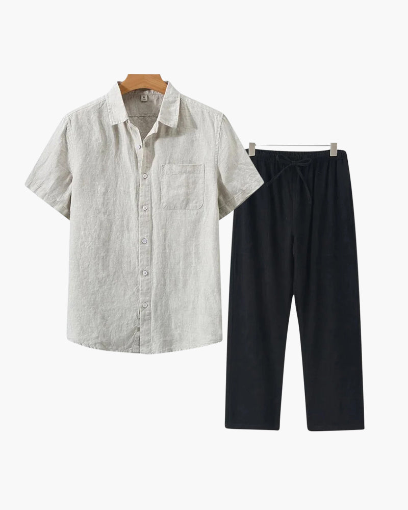 Linen Combo (Shortsleeve) - Brooksfor