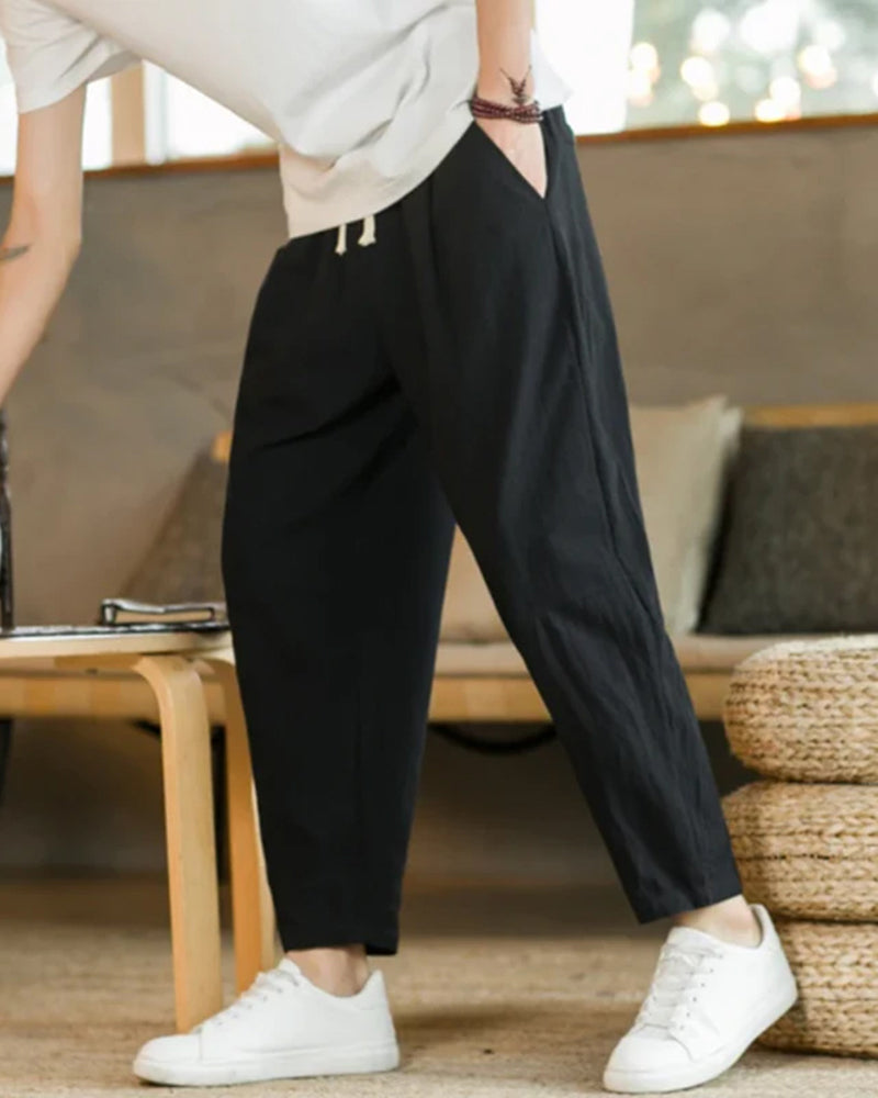 Cancun Cotton Pantalon - Brooksfor