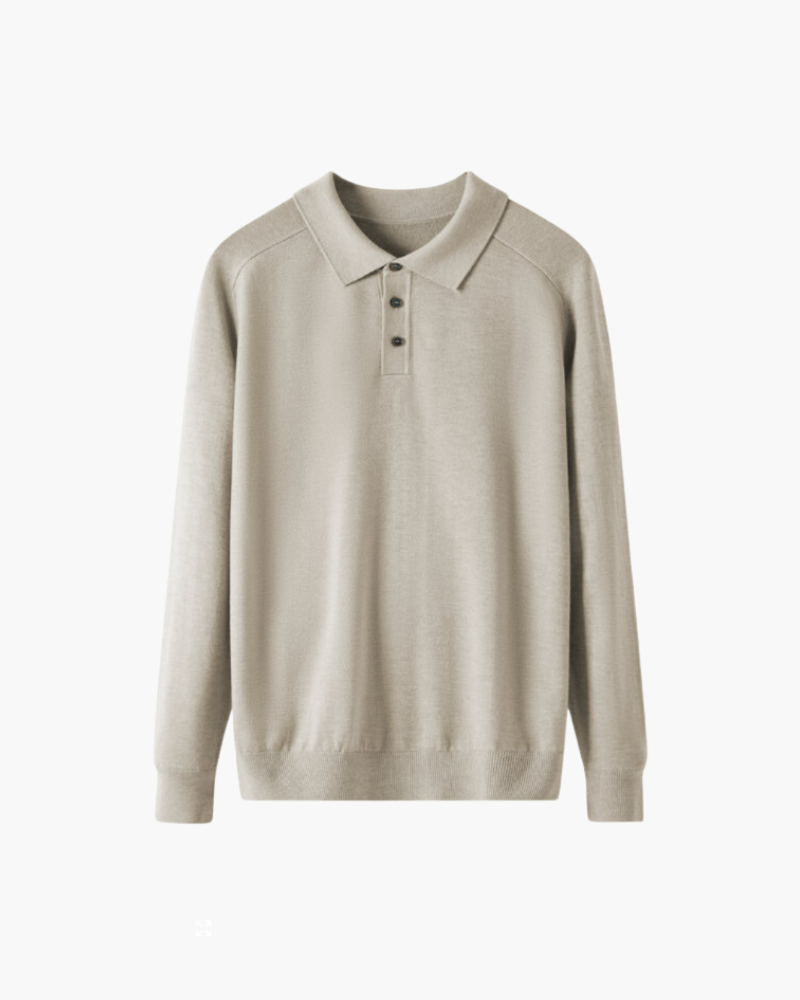 100% Premium Wool Polo - Brooksfor