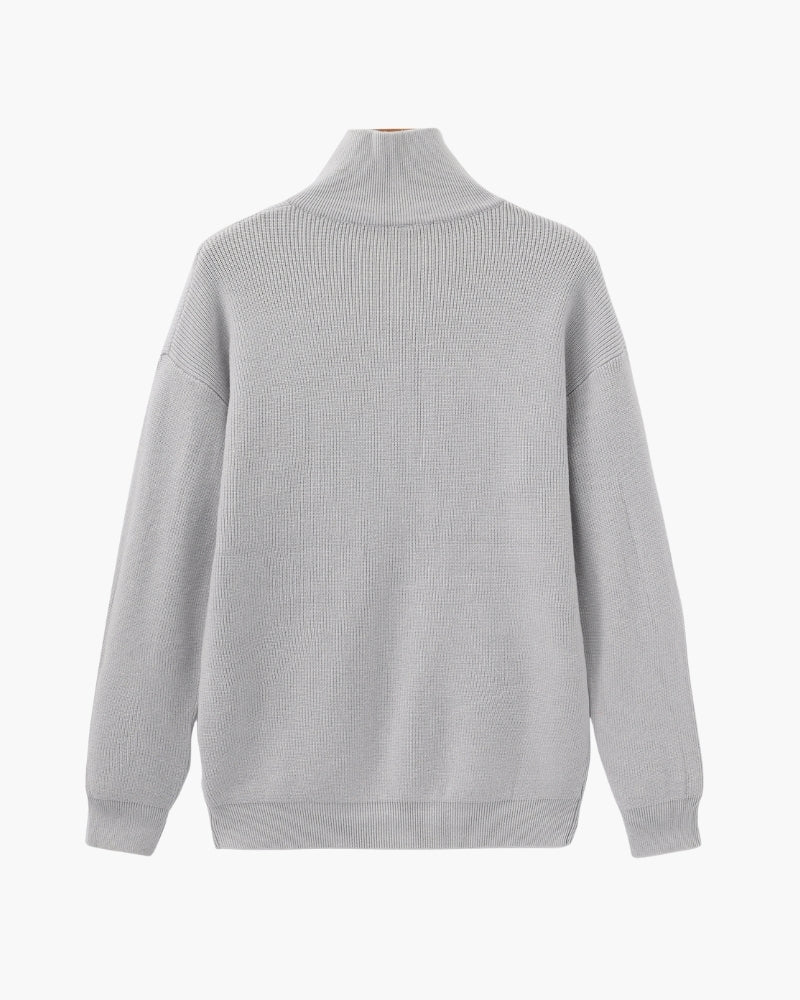 Refined Half-Zip Knit Pullover - Brooksfor