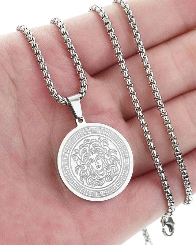 Medusa Long Chain (Gold & Silver) - Brooksfor