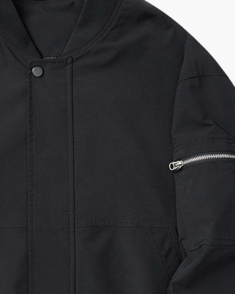 Minimalist Bomber Jacket - Brooksfor