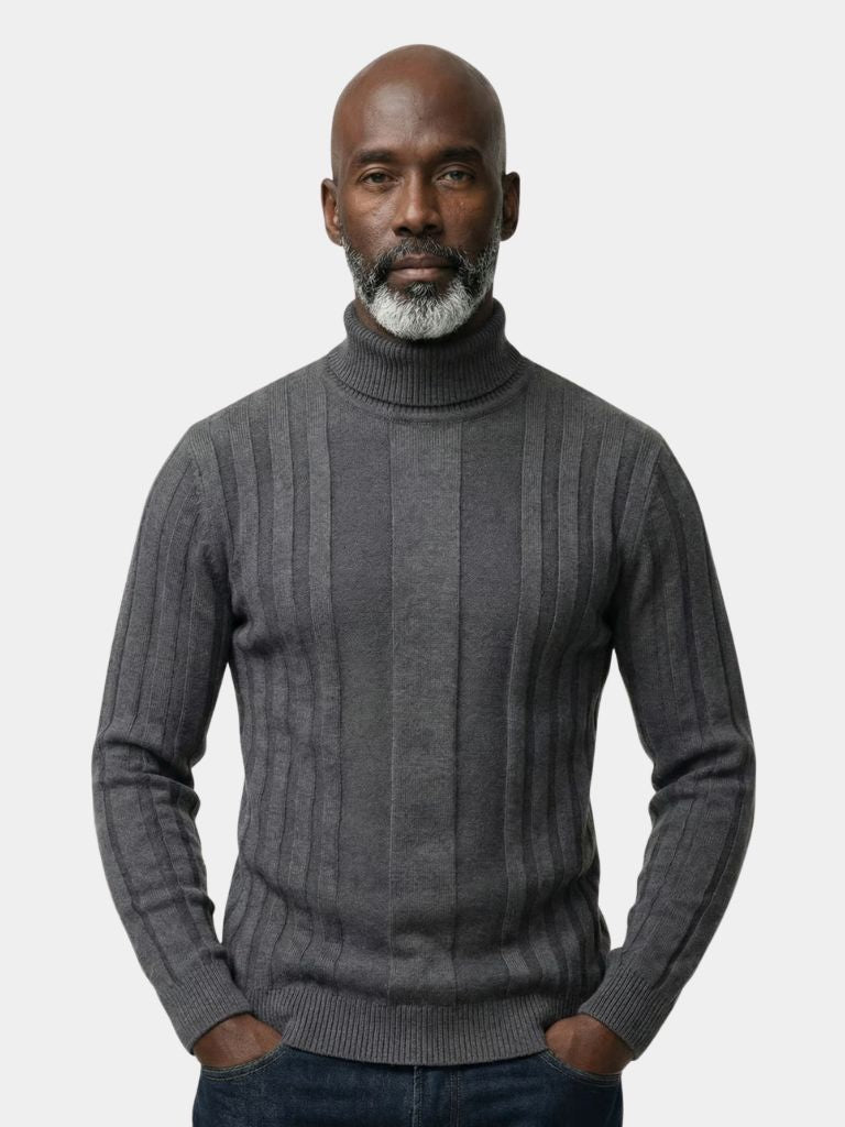 Turtleneck Knitwear Pullover Sweater - Brooksfor