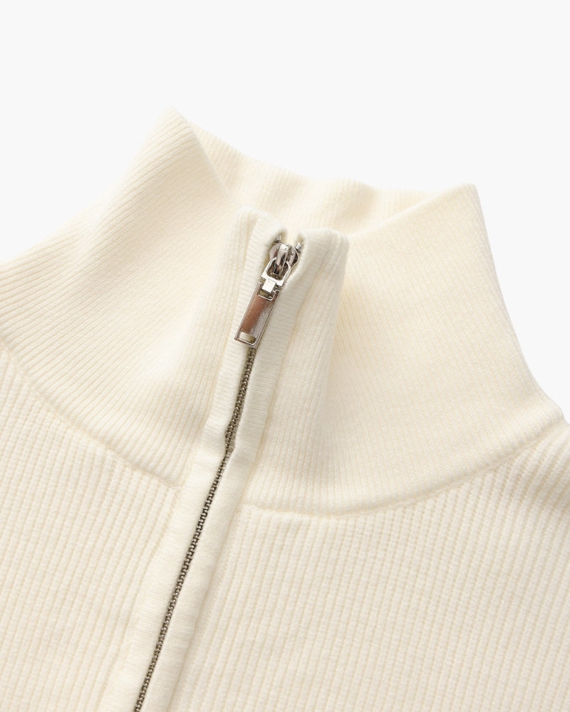 Refined Half-Zip Knit Pullover - Brooksfor