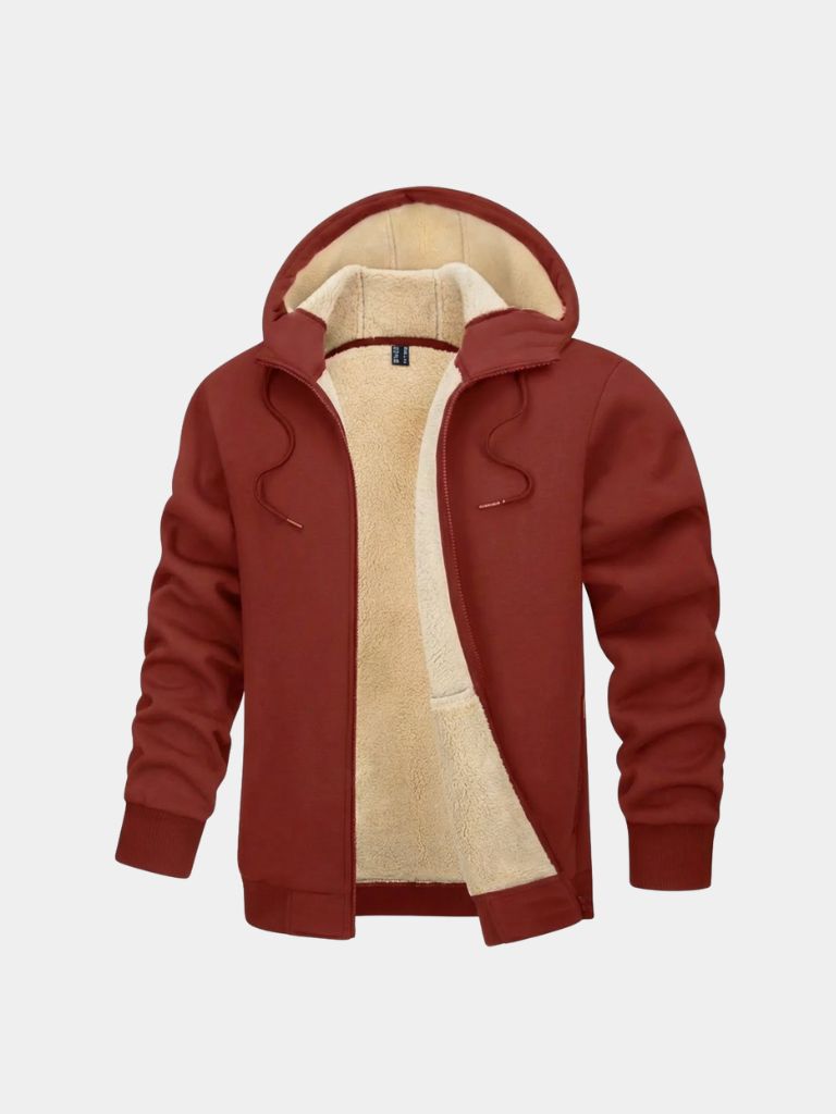 Winter Core Sherpa Hoodie Jacket - Brooksfor