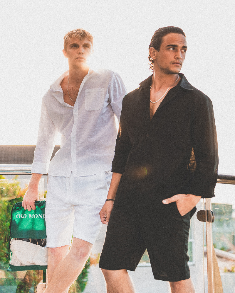 Casablanca - Premium Linen Shorts - Brooksfor