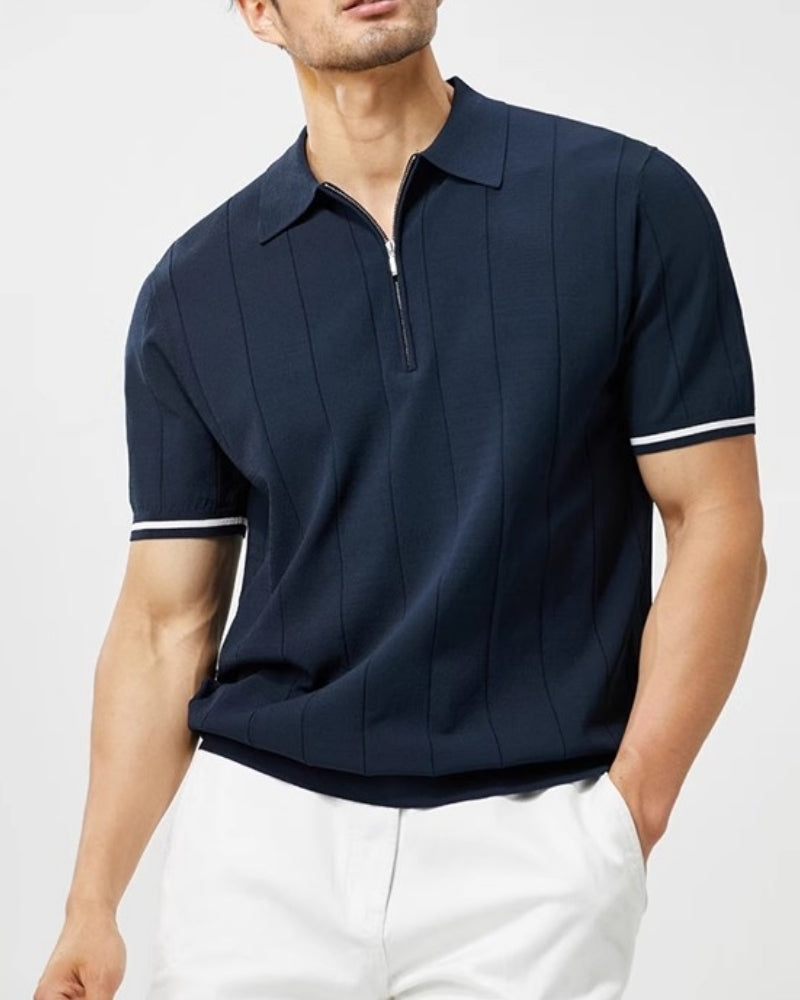 Signature Contrast Trim Polo - Brooksfor