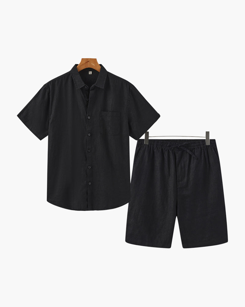 Linen Combo (Shorts) - Brooksfor