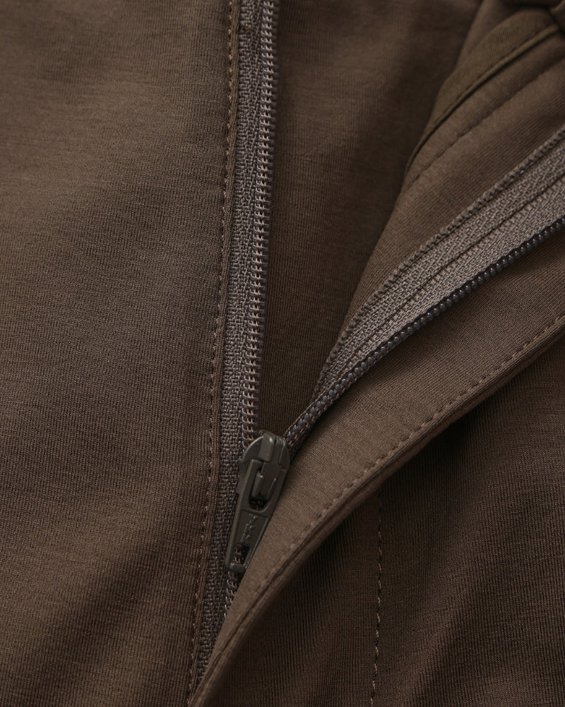 Wool Blend Trousers - Brooksfor