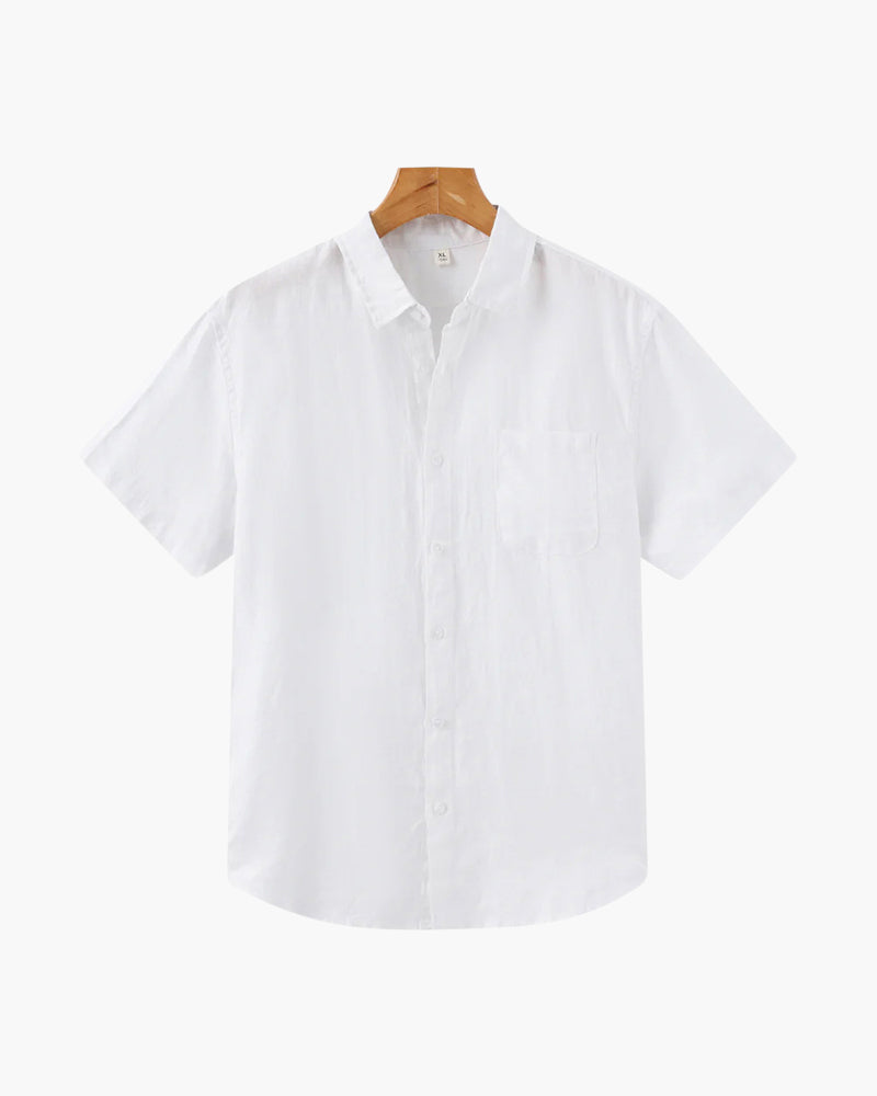 Cape Town - Linen Shirt (Shortsleeve) - Brooksfor