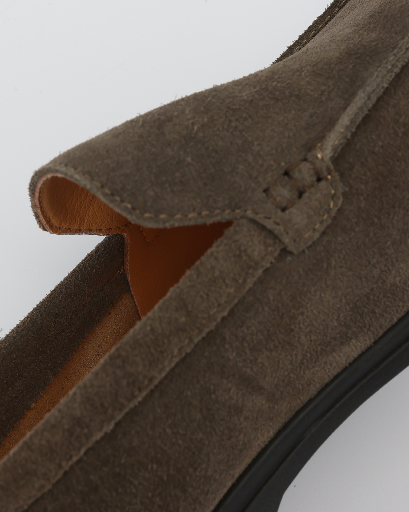 Premium Suede Loafers - Black Soles - Brooksfor