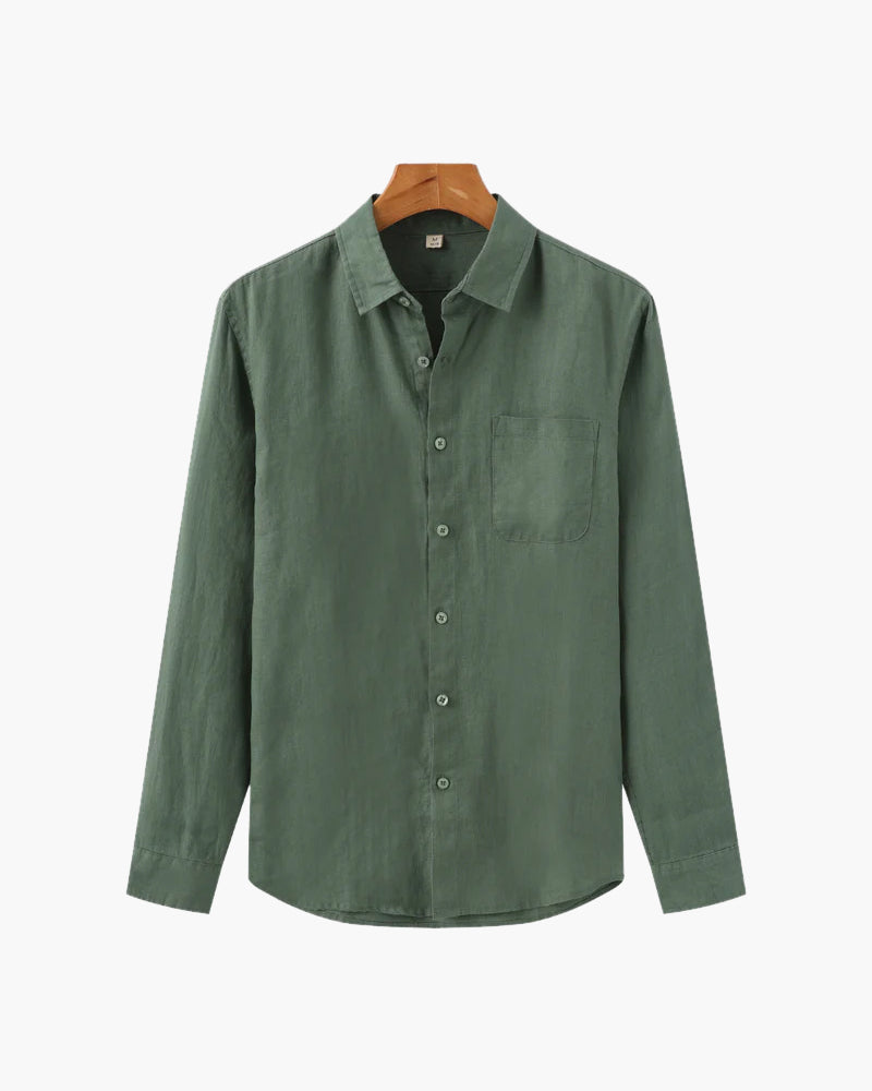 Cape Town - 100% Linen Shirt - Brooksfor