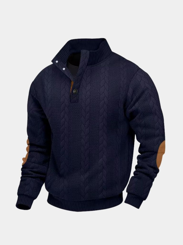 Timberline Long Collar Knit Sweater - Brooksfor