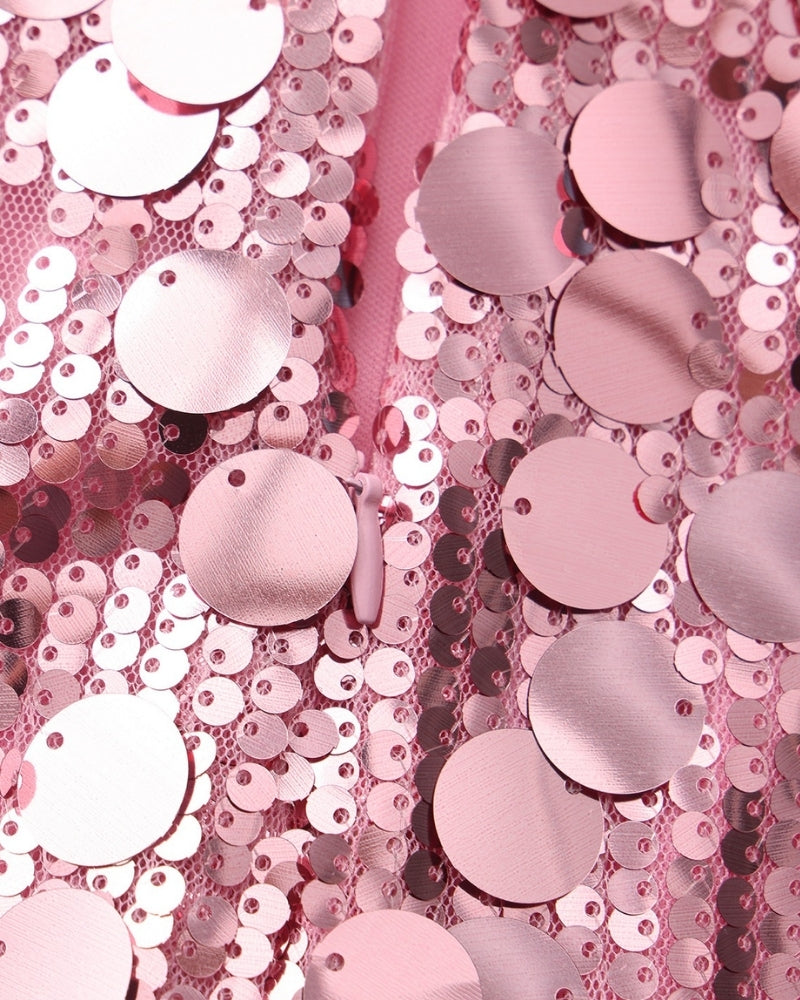 Sequin Party Mini Dress - Brooksfor