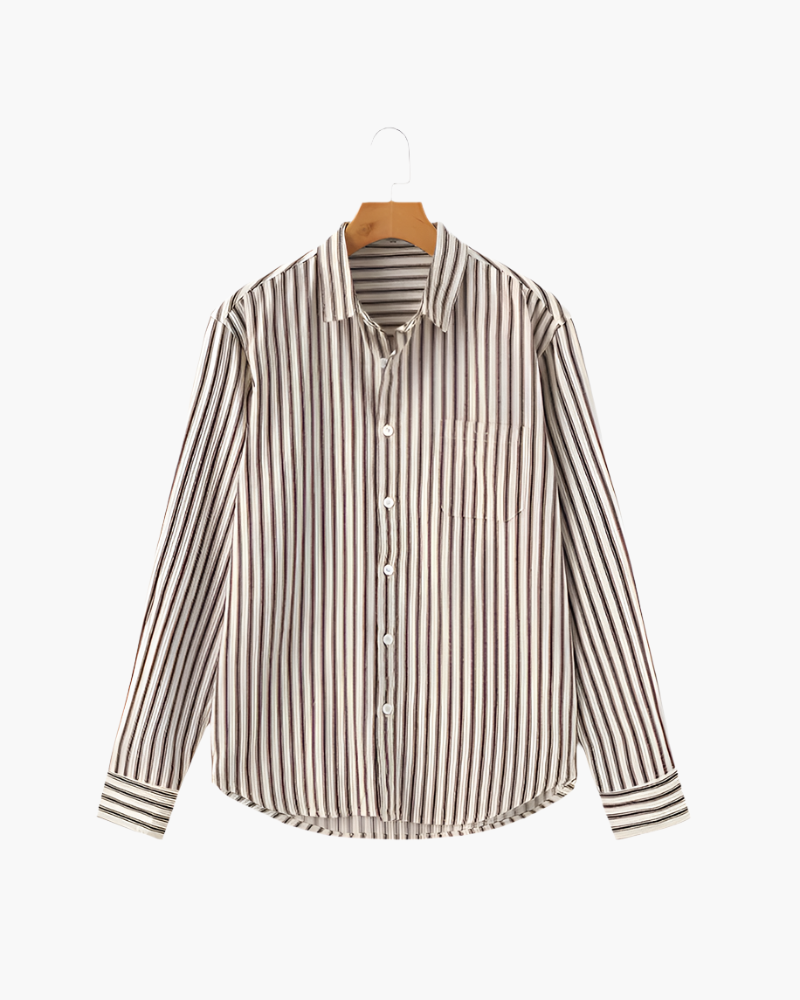 Gentlemen's Striped Shirt - Brooksfor