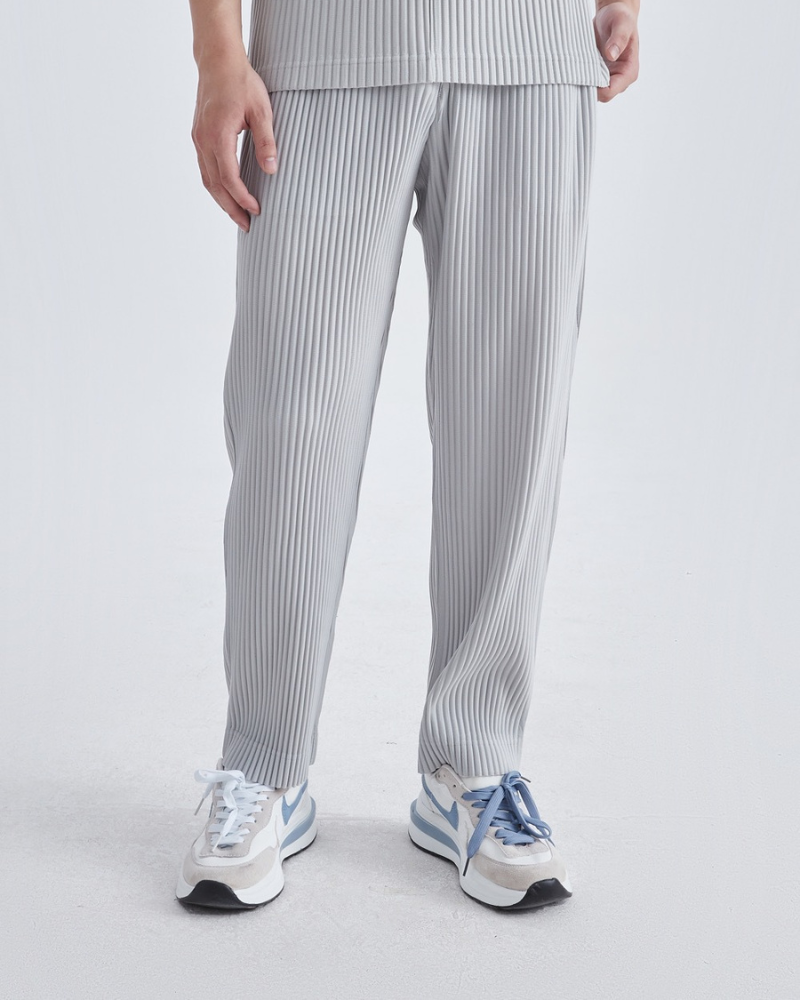 Ribbed Cotton Pantalon - Brooksfor