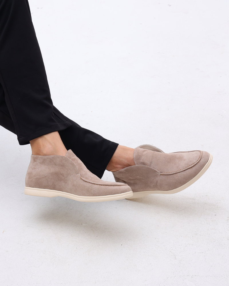 High Suede Loafers - Brooksfor