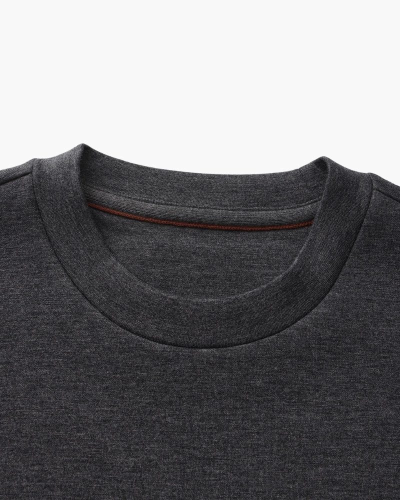 Classic Modal Blend Crewneck Sweatshirt - Brooksfor