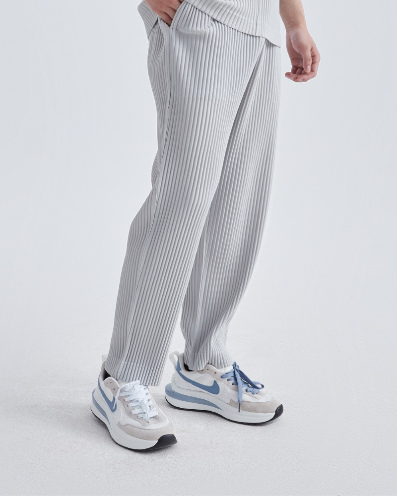 Ribbed Cotton Pantalon - Brooksfor