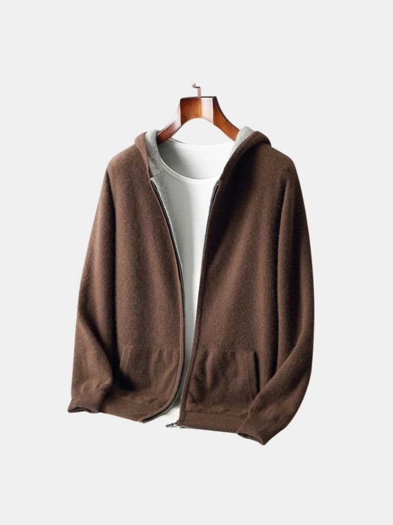 Villa Cashmere Hoodie - Brooksfor