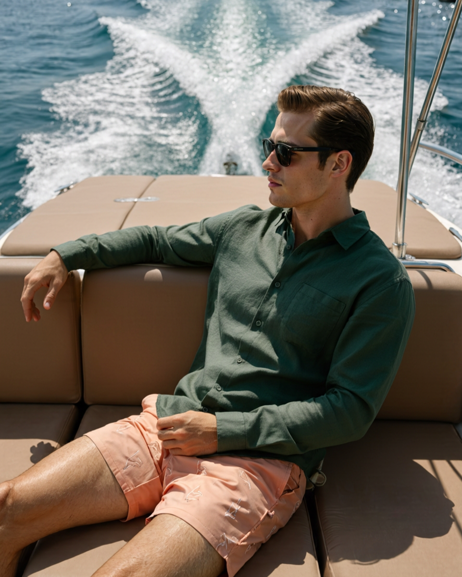 Cape Town - 100% Linen Shirt - Brooksfor