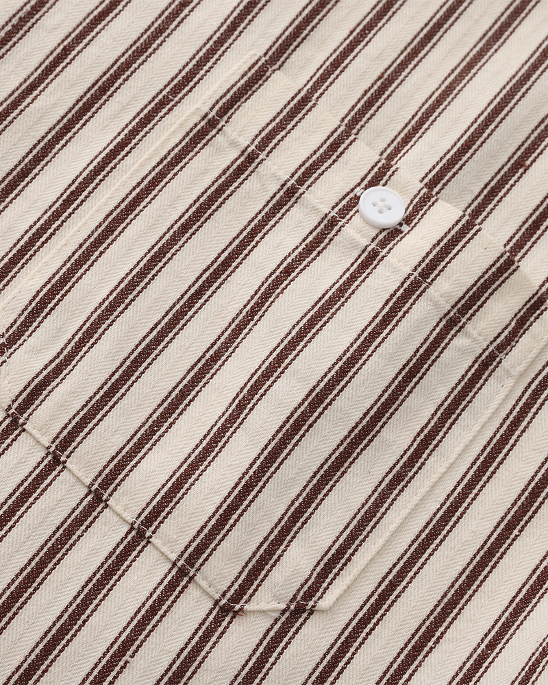 Gentlemen's Striped Shirt - Brooksfor