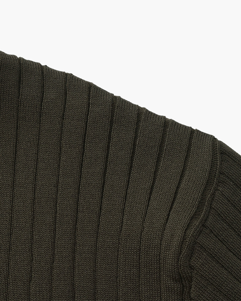 Premium Ribbed Polo - Brooksfor