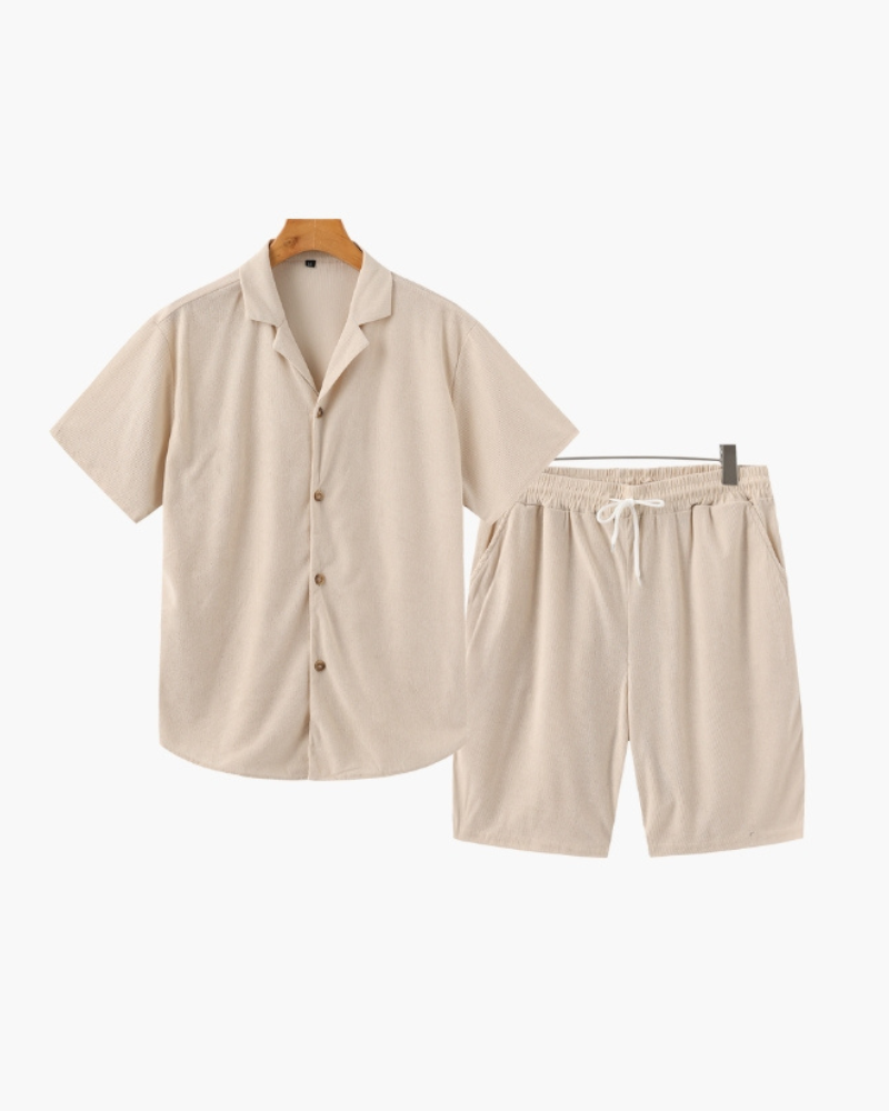 The Riviera Velvet Cord Set - Brooksfor