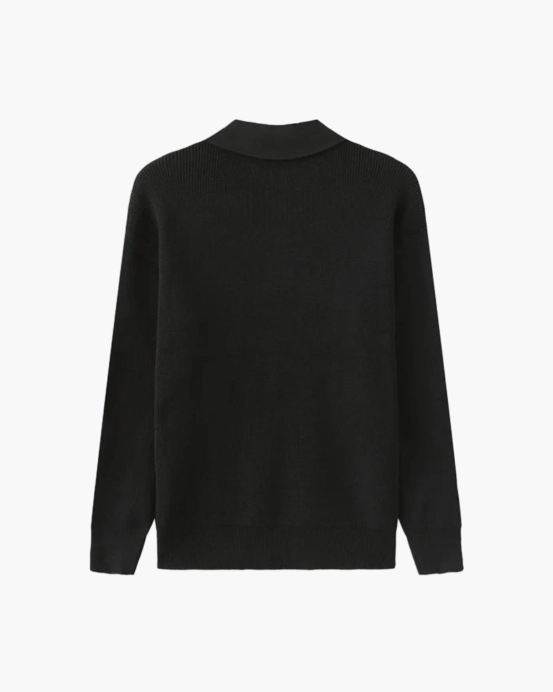 Cesare Half Zip Sweater - Brooksfor