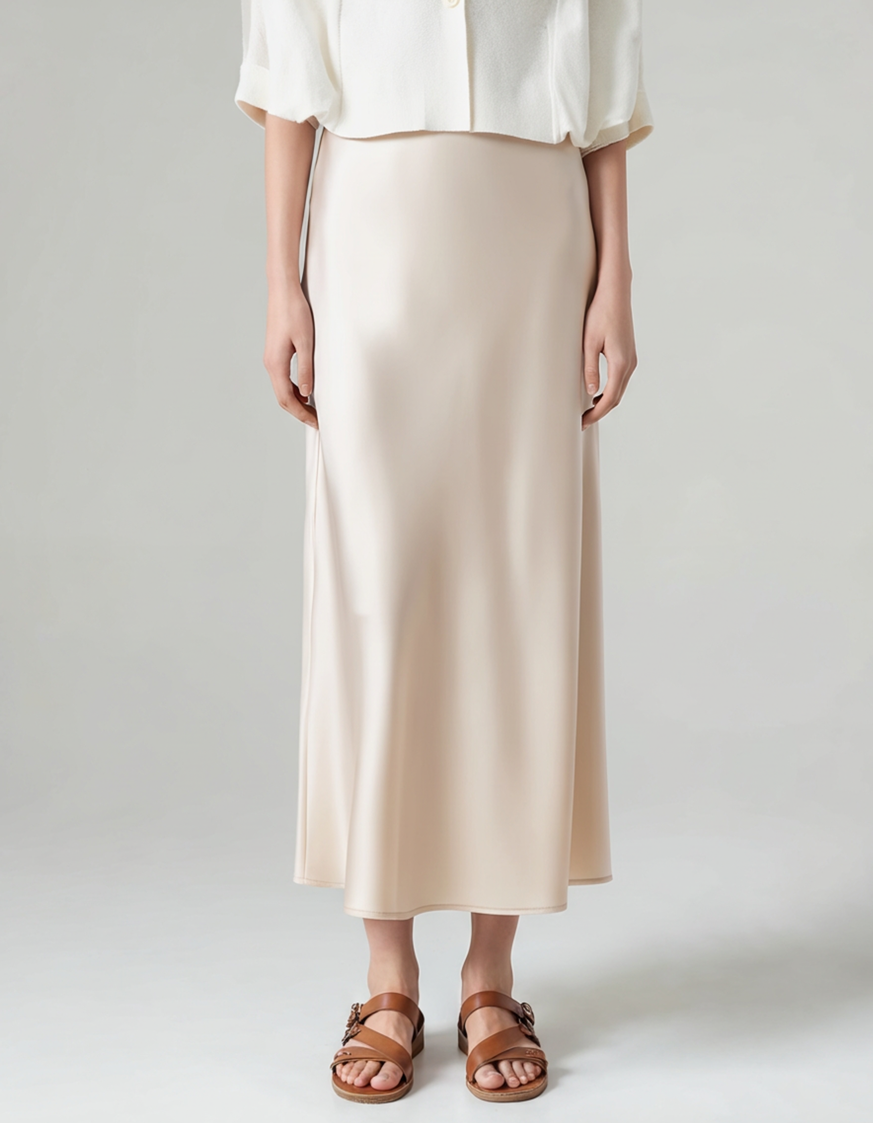 Silk Skirt - Brooksfor