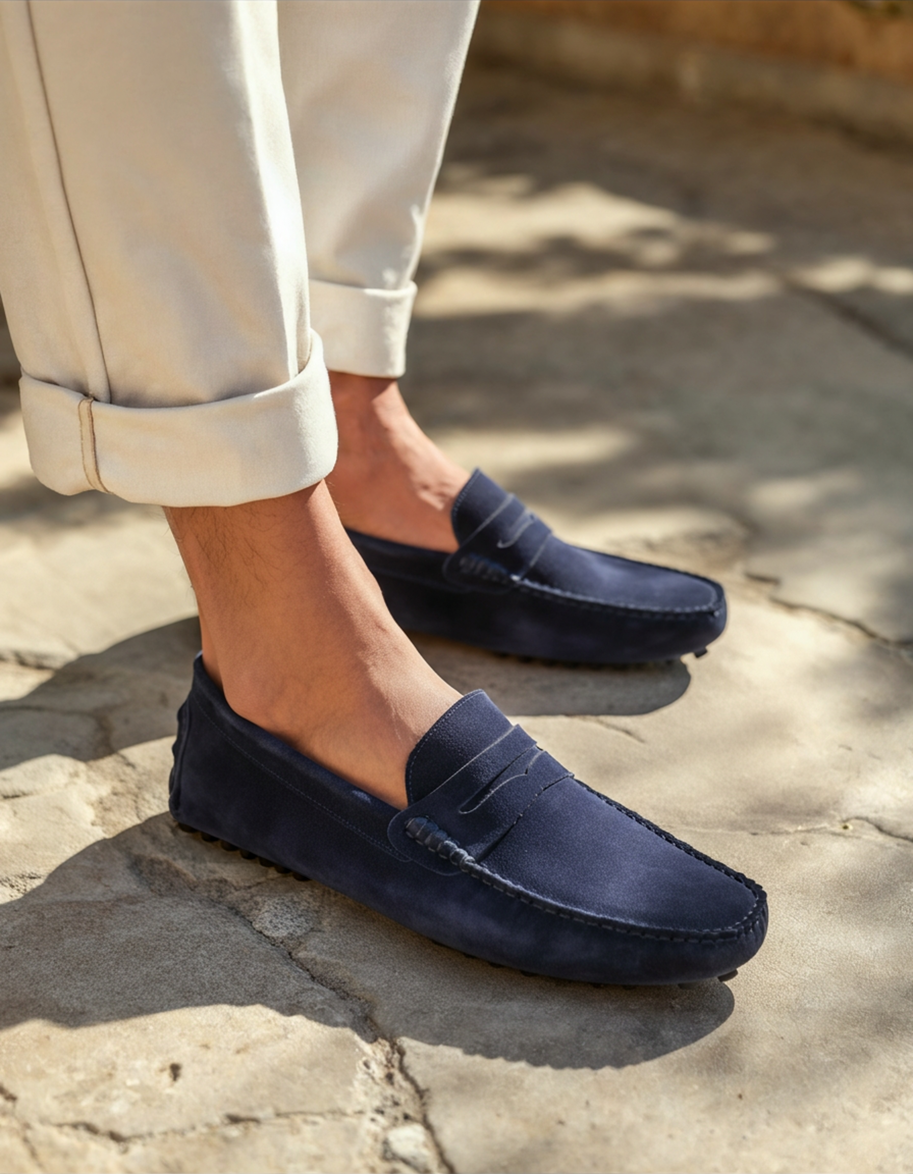 Suede Driver Loafers - Brooksfor