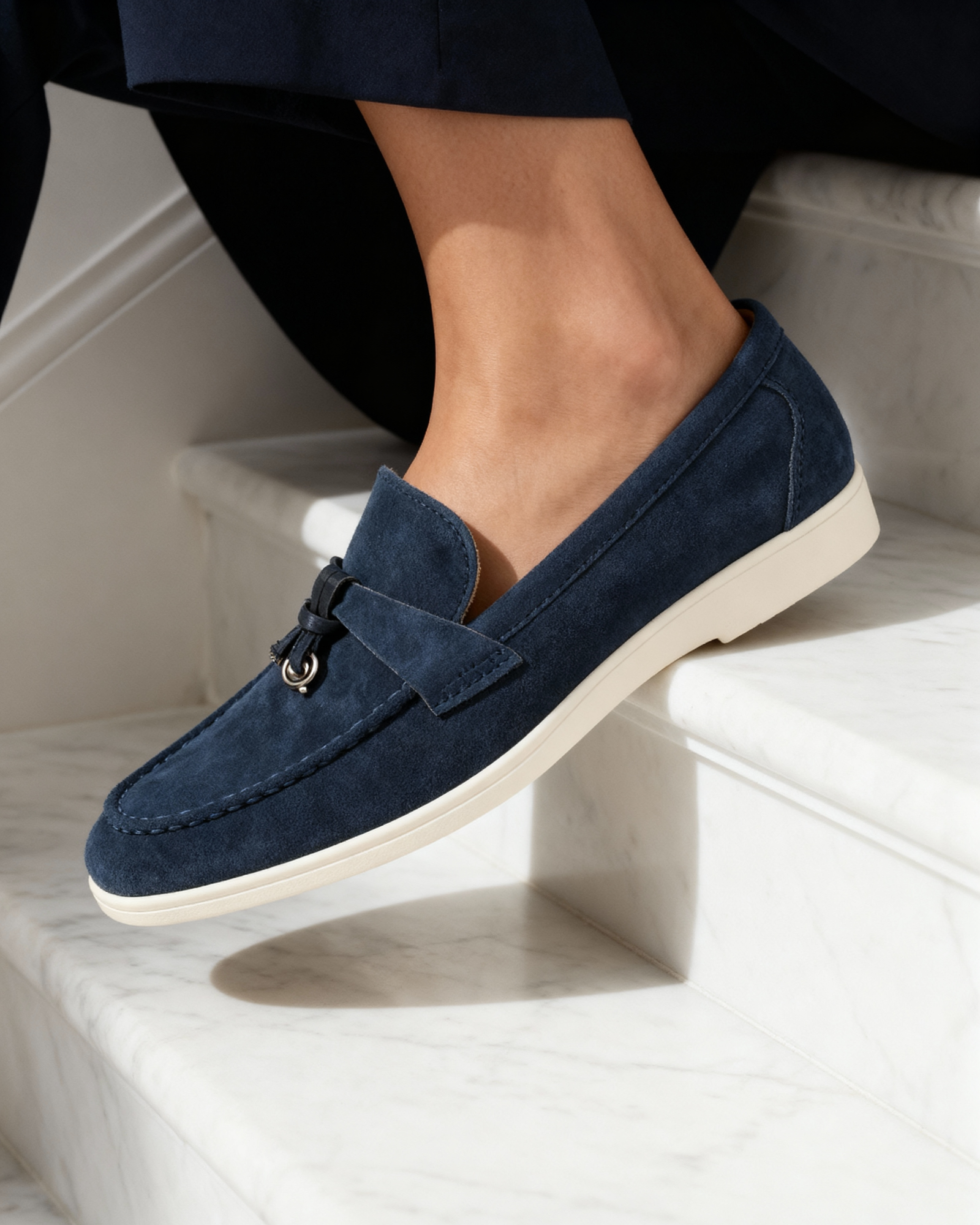 Suede Lady Loafers - Brooksfor