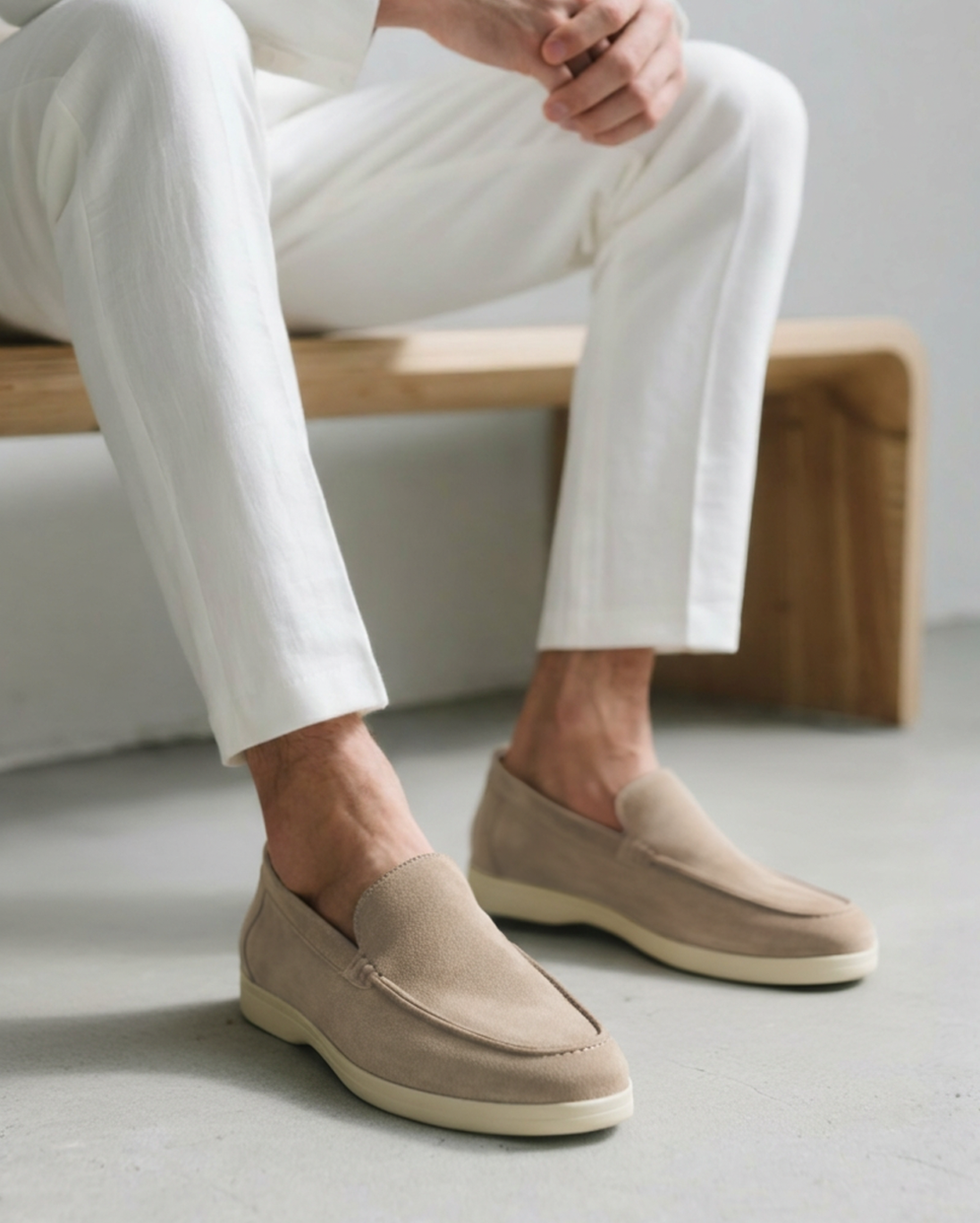 Suede Loafers - Brooksfor