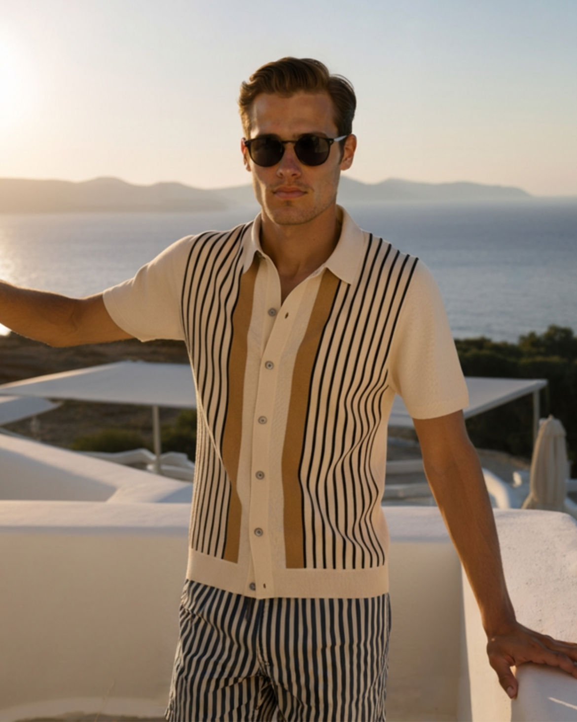 The Monte Carlo Knit Polo - Brooksfor