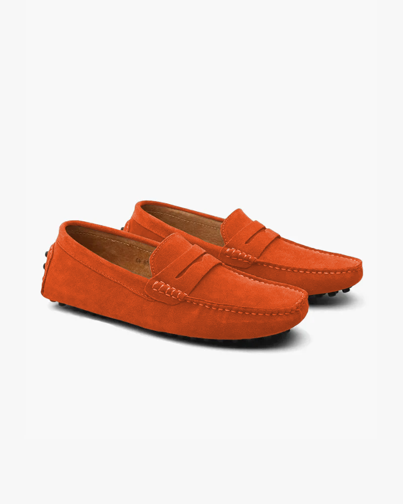 Suede Driver Loafers - Brooksfor