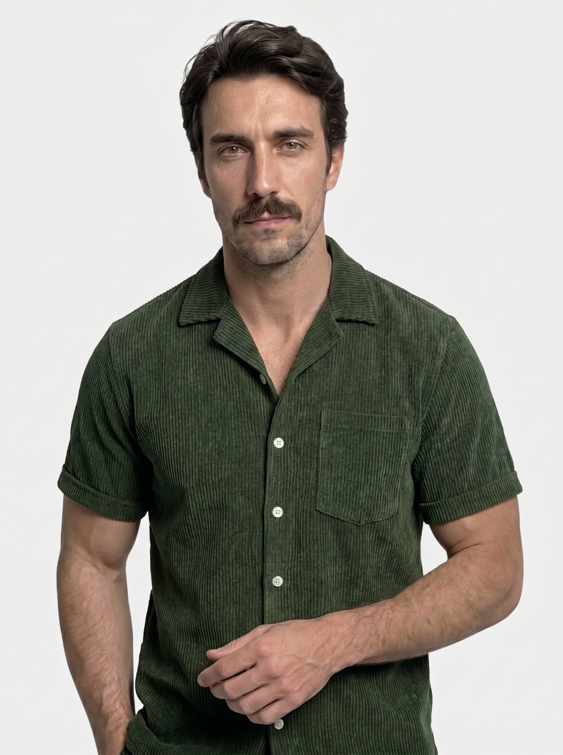 Summer Corduroy Set Shorts and Shirt - Brooksfor