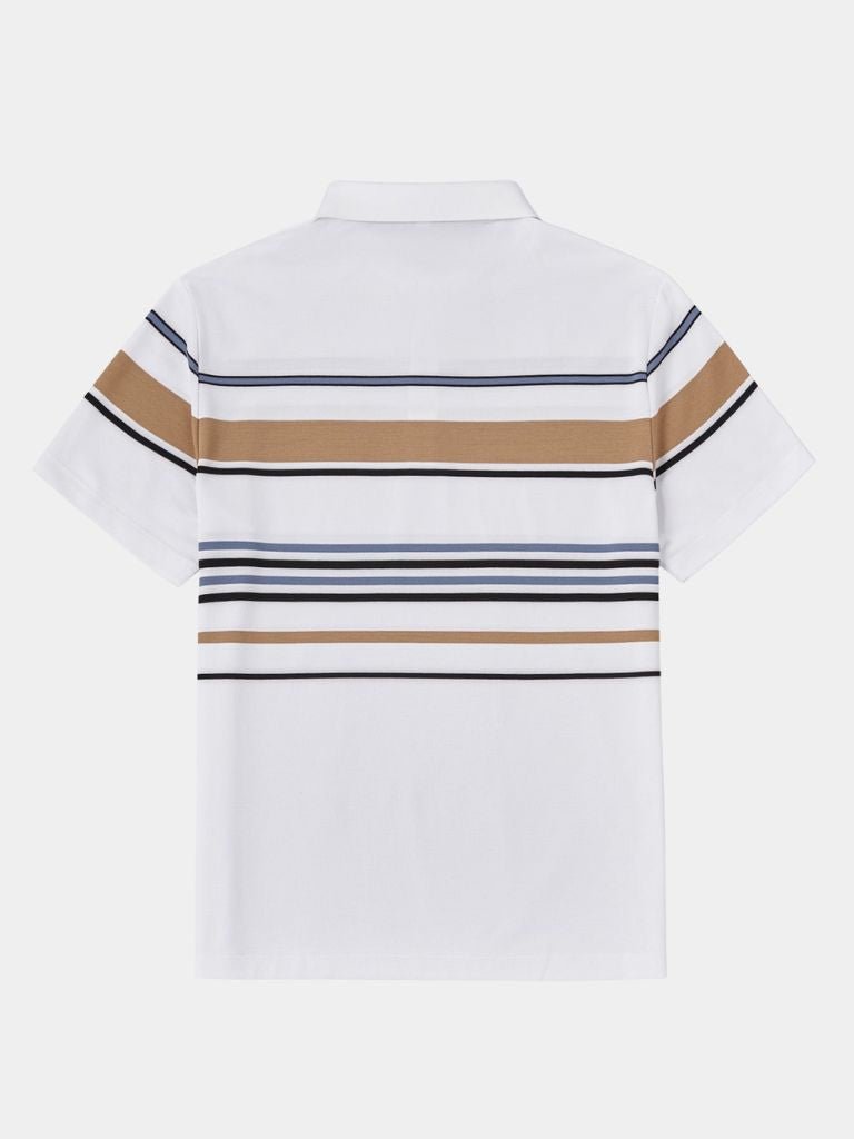 Sunset Stripe Polo - Brooksfor