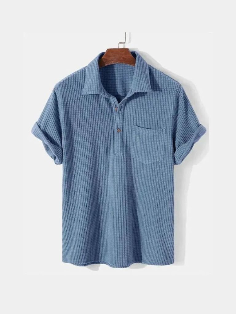 Textured Short Sleeve Shirt - Brooksfor