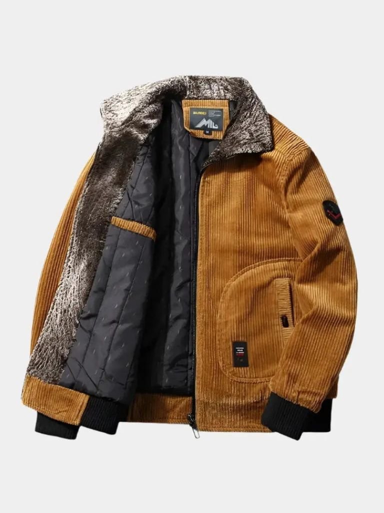 Thermal Windbreaker Corduroy Jacket - Brooksfor