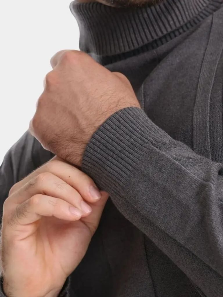 Turtleneck Knitwear Pullover Sweater - Brooksfor