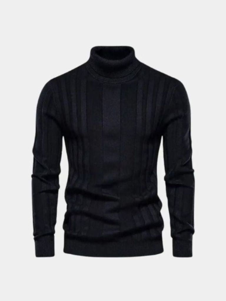 Turtleneck Knitwear Pullover Sweater - Brooksfor