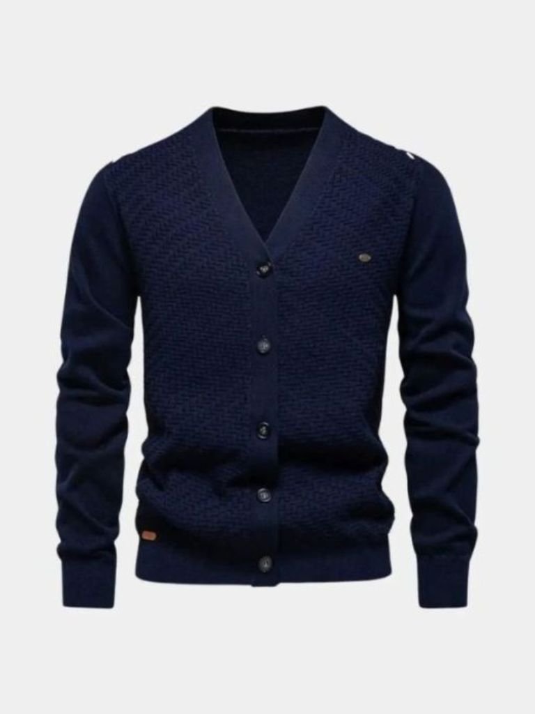 V Neck Knitwear Cardigan - Brooksfor